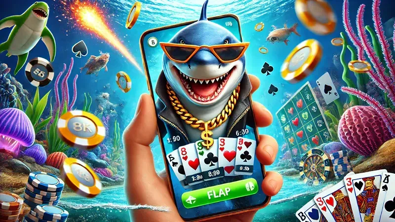 Visual permainan tembak ikan mobile KASTOTO
